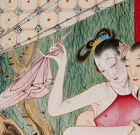 明山-迫于无奈胡也佛画出《金瓶梅秘戏图》，却因此成名，其绘画价值不可估量